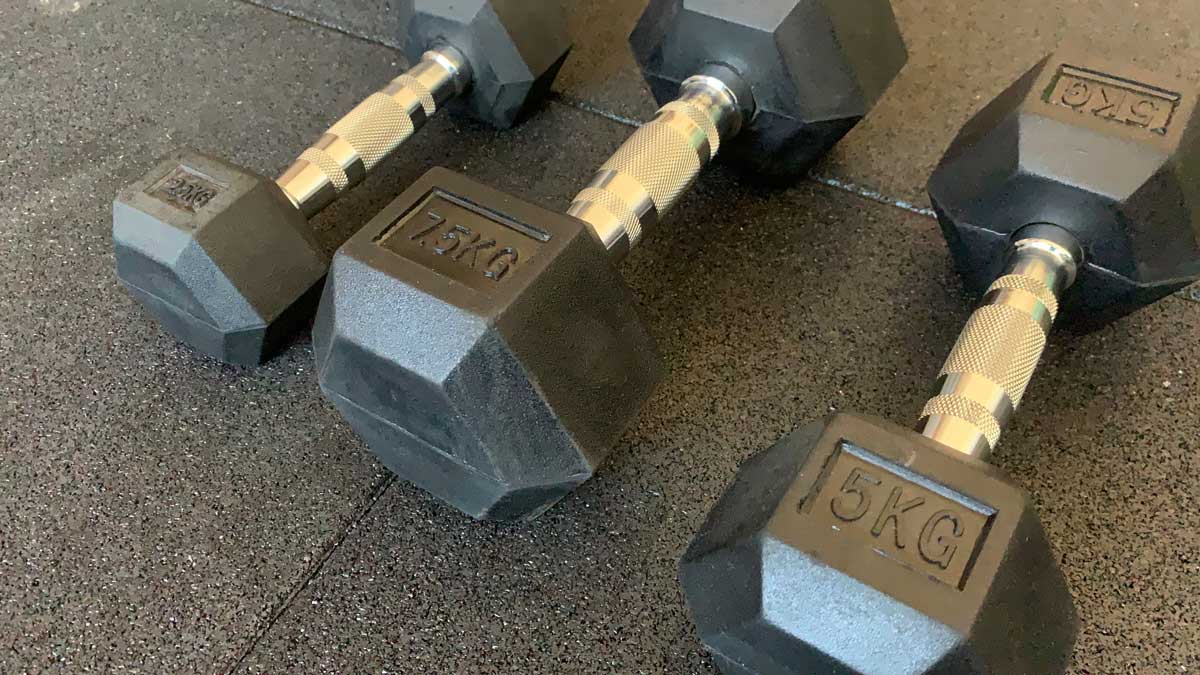 Set Manubri Esagonali Frooby – Coppia Pesi Manuali In Ferro Gomma Incassati, Palestra Casa
