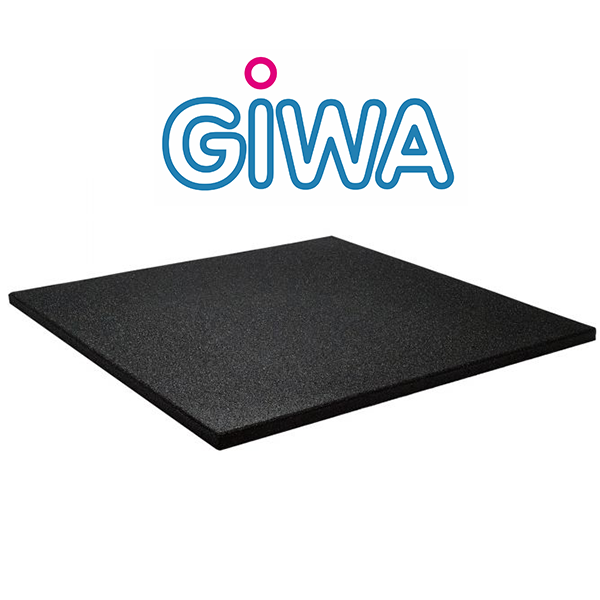 Pavimentazione Antitrauma Gommata 100x100 Cm - Spessori 0.8 E 2 Cm Per Palestre, Home Gym E Aree Fitness